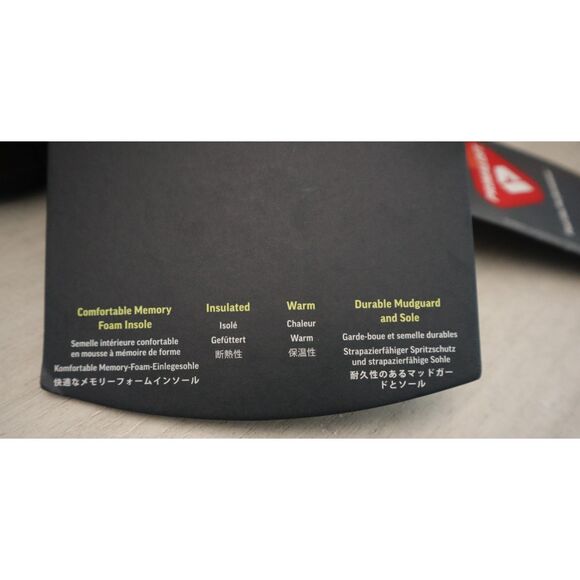 Outdoor Research Women's Sz M (8-9) Black Tundra Trax Slip-On Booties - Picture 10 of 13